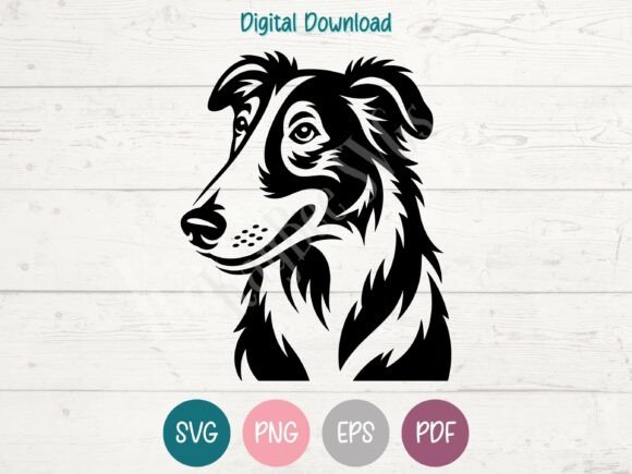 Borzoi Dog SVG PNG EPS PDF Design