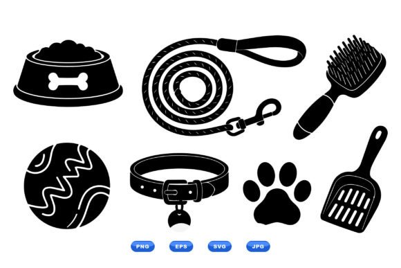 Dog Care SVG Icon Collection