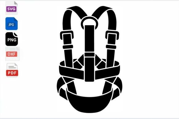 Dog Harness SVG Clipart Vector Files