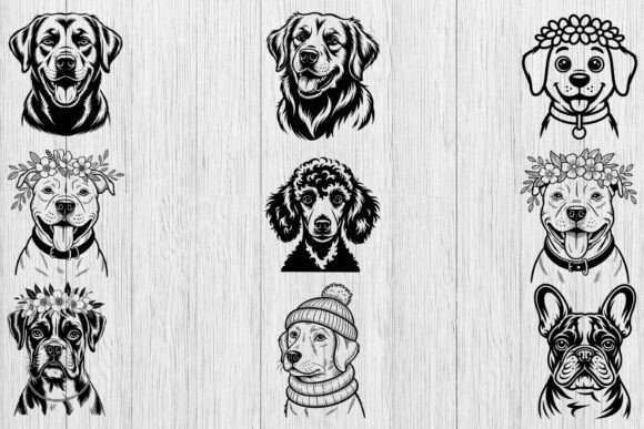 Dog Heads SVG Bundle Review