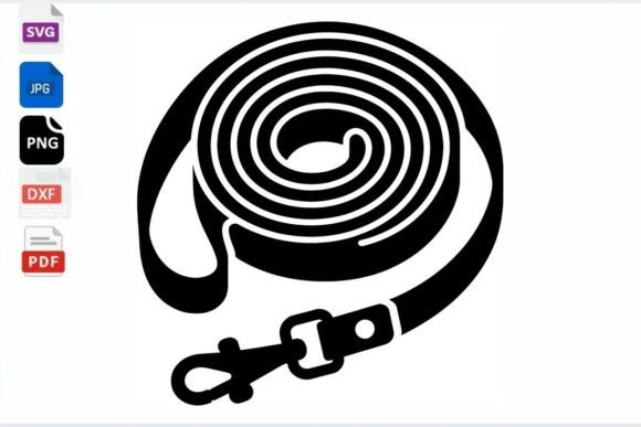 Dog Leash SVG Clipart Review