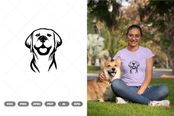 Dog Silhouette SVG Clipart Review