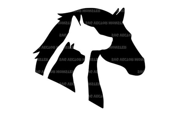 Horse, Dog, Cat Svg