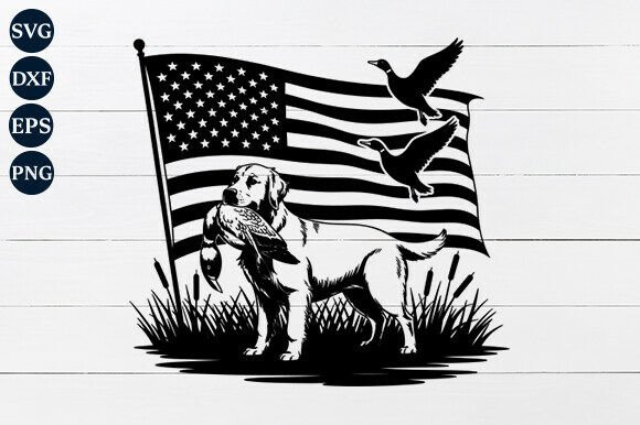 Labrador Duck Hunting SVG Review