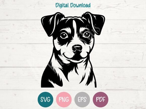 Rat Terrier Dog SVG PNG EPS PDF Design